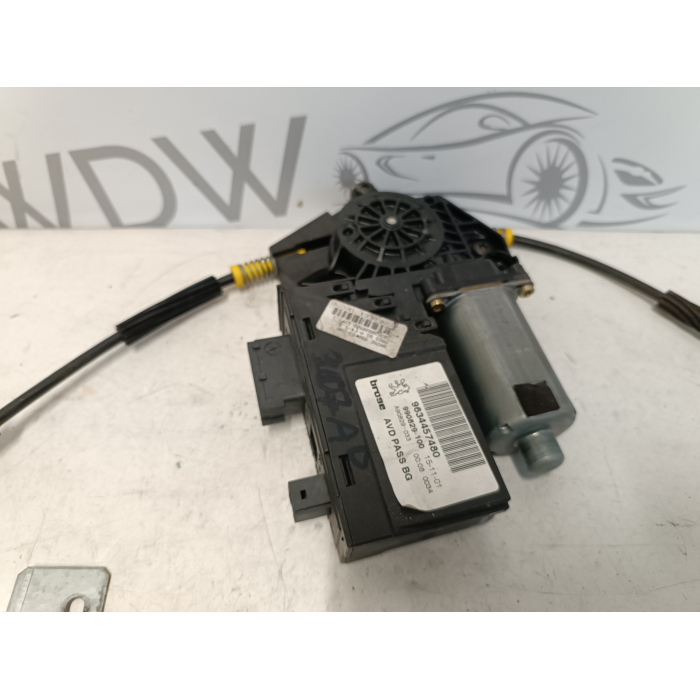 9634457480 MOTORINO ALZAVETRO ALZACRISTALLO ANTERIORE DESTRO PEUGEOT 307 2001-2009 