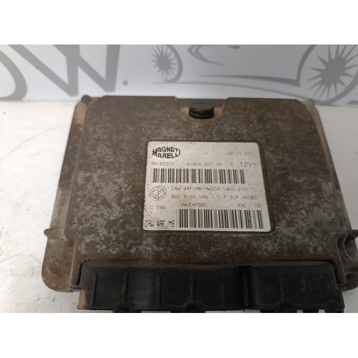 55187372 CENTRALINA ECU MOTORE FIAT SEICENTO 600 (187) 1.1 -2003- 40KW 54CV IAW4AFM9