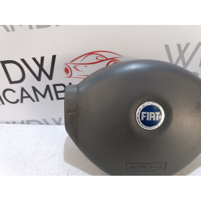735388305 AIRBAG VOLANTE GUIDA GUIDATORE FIAT PANDA (169) 1.3 (2003\2013) LOGO BLU 