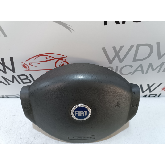 735388305 AIRBAG VOLANTE GUIDA GUIDATORE FIAT PANDA (169) 1.3 (2003\2013) LOGO BLU 