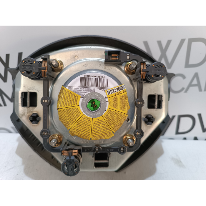 735388305 AIRBAG VOLANTE GUIDA GUIDATORE FIAT PANDA (169) 1.3 (2003\2013) LOGO BLU 