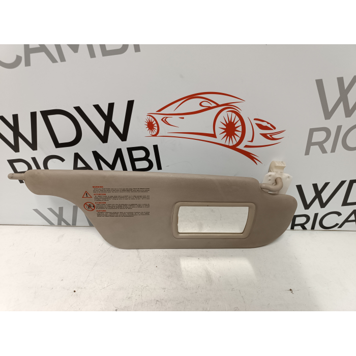 8200294234 ALETTA PARASOLE ANTERIORE SINISTRO SINISTRA SX RENAULT CLIO (2007\2013) 