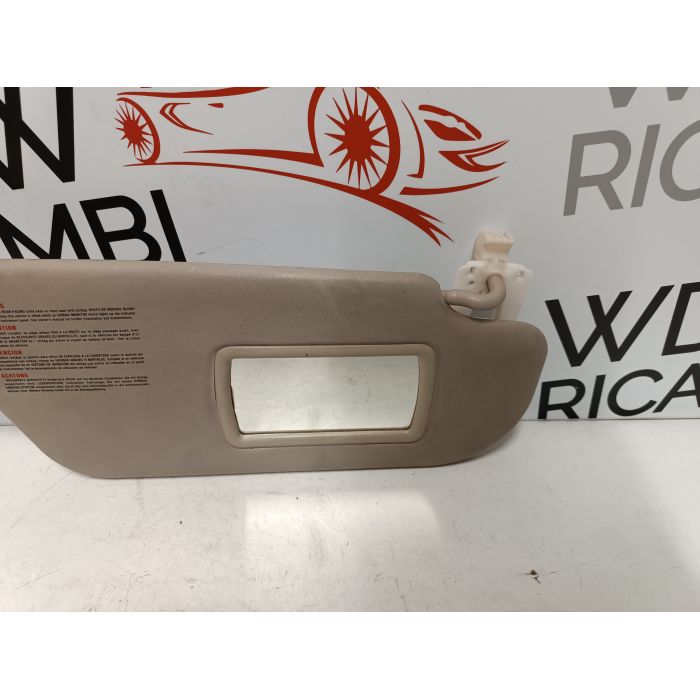 8200294234 ALETTA PARASOLE ANTERIORE SINISTRO SINISTRA SX RENAULT CLIO (2007\2013) 