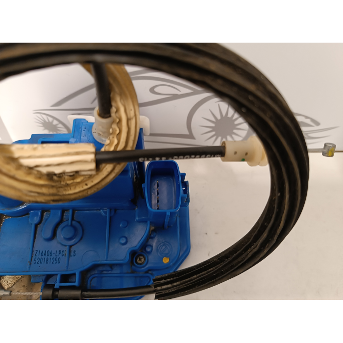 520181250 SERRATURA CHIUSURA 4 PIN PORTA POSTERIORE SINISTRO SINISTRA FIAT 500L ELETTRICA 