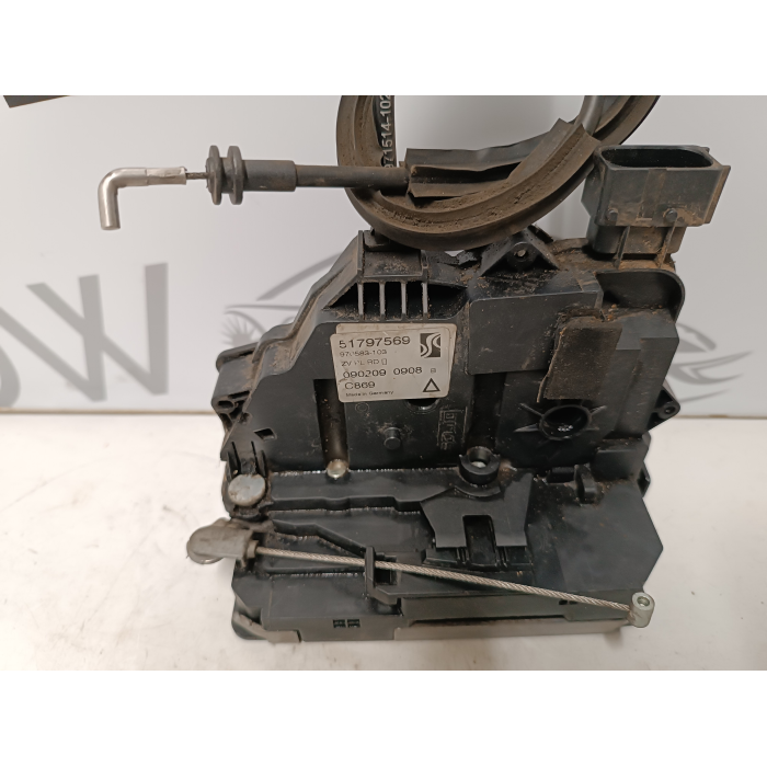 51797569 SERRATURA CHIUSURA ELETTRICA PORTA POSTERIORE SINISTRA FIAT GRANDE PUNTO 