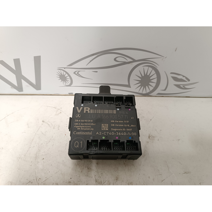 A1669005711 CENTRALINA PORTA ANTERIORE ANT DESTRA DESTRO MERCEDES CLASSE A W176 