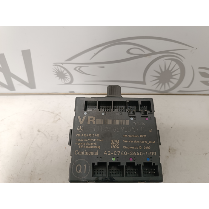 A1669005711 CENTRALINA PORTA ANTERIORE ANT DESTRA DESTRO MERCEDES CLASSE A W176 
