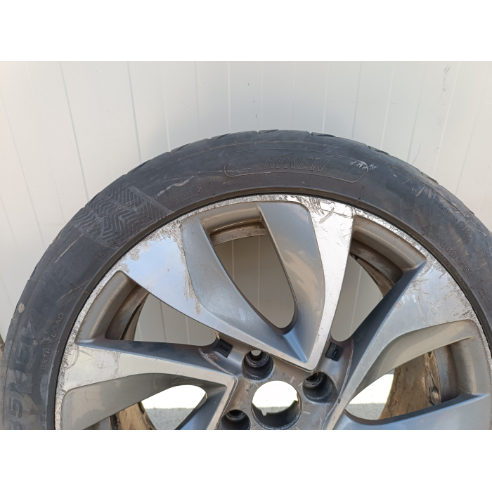 9687902677 1 CERCHIO IN LEGA DA 18 CON GOMMA CITROEN DS5 2.0 HDI (2011\2015) 4 FORI