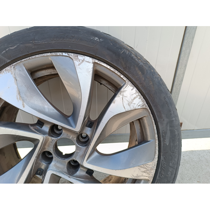 9687902677 1 CERCHIO IN LEGA DA 18 CON GOMMA CITROEN DS5 2.0 HDI (2011\2015) 4 FORI