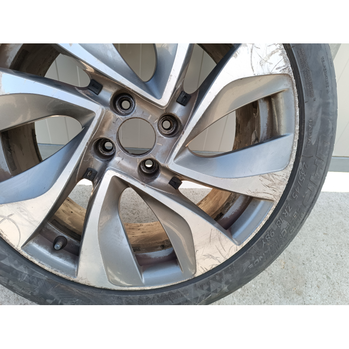 9687902677 1 CERCHIO IN LEGA DA 18 CON GOMMA CITROEN DS5 2.0 HDI (2011\2015) 4 FORI