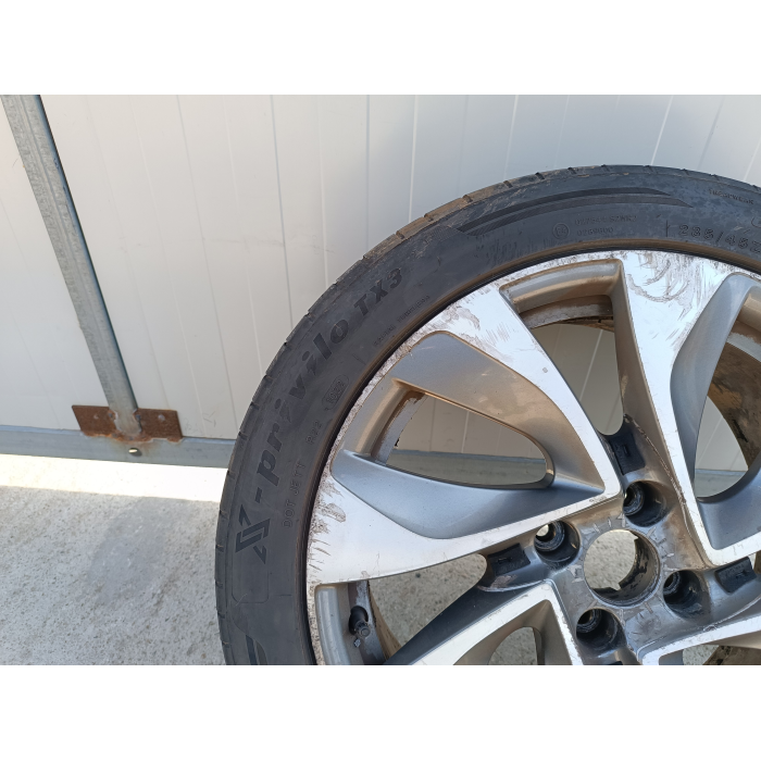9687902677 1 CERCHIO IN LEGA DA 18 CON GOMMA CITROEN DS5 2.0 HDI (2011\2015) 4 FORI ART.30909
