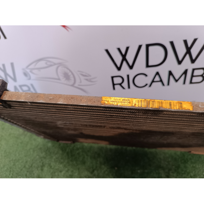 9682531680 RADIATORE CONDENSATORE CLIMA A\C CITROEN DS5 2.0 HDI (2011\2015)