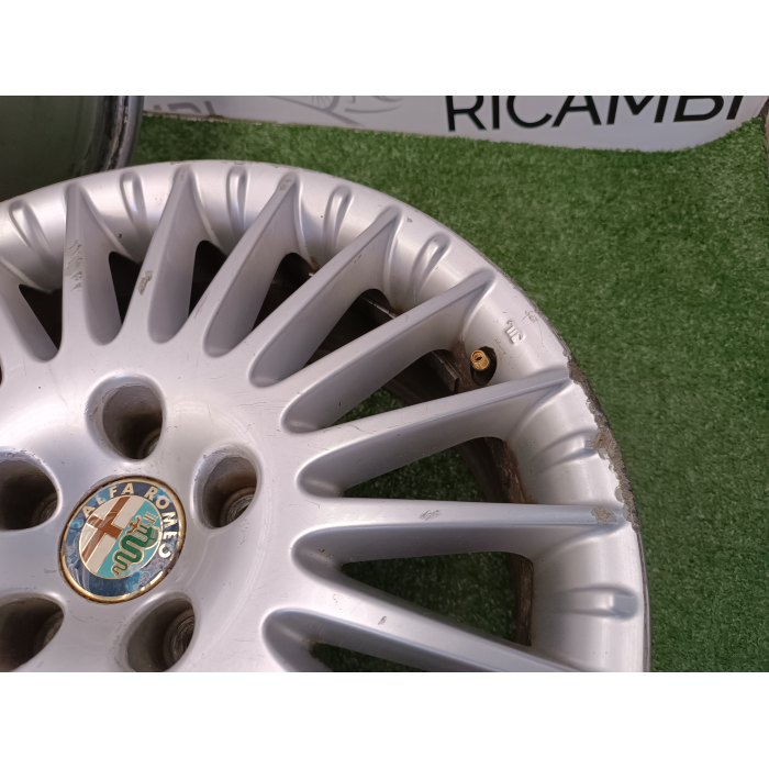 60690480 4 CERCHI IN LEGA DA 17 5 FORI 7.5JX17H2-41 ALFA ROMEO 159 2.2 JTS (2005\2008)