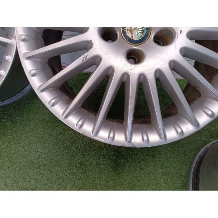 60690480 4 CERCHI IN LEGA DA 17 5 FORI 7.5JX17H2-41 ALFA ROMEO 159 2.2 JTS (2005\2008)