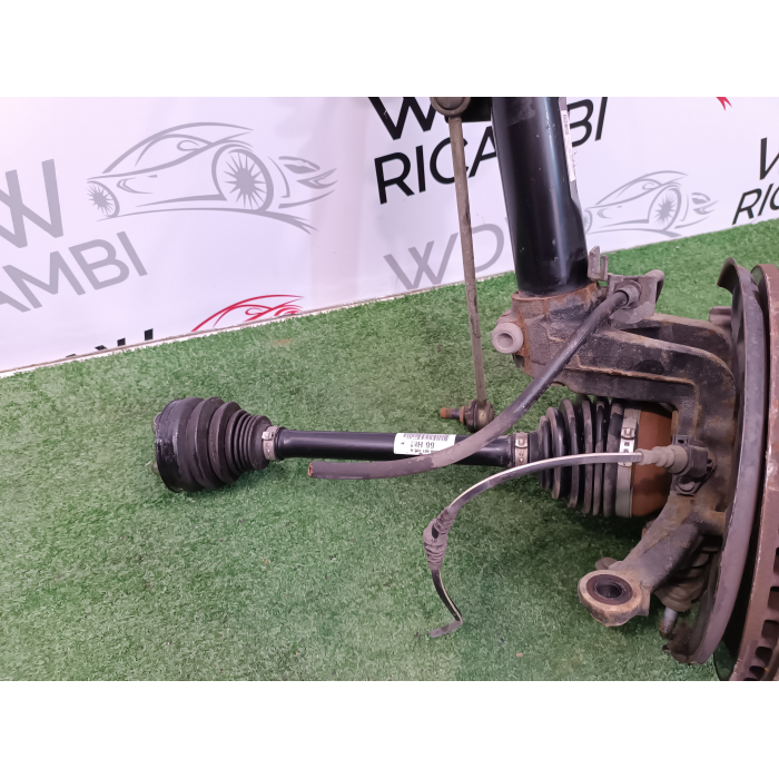 5N0407766H FUSELLO MOZZO COMPLETO ANTERIORE DESTRO AUDI Q3 2.0 TDI 4X4 (2014\2018) 5N0413031AS