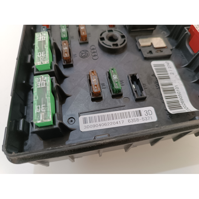 3C0937125A CENTRALINA SCATOLA PORTA FUSIBILI AUDI Q3 2.0 TDI (2014\2018) 6358-5371