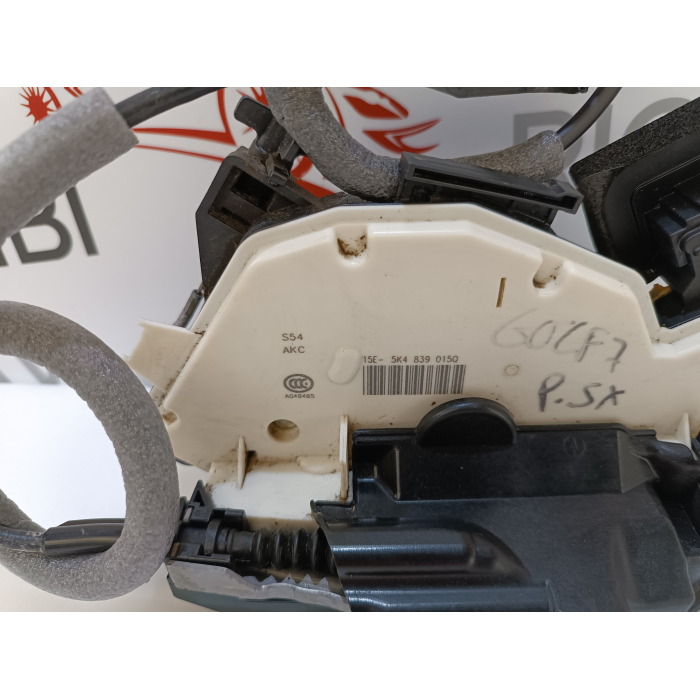 5K4839015Q SERRATURA PORTA POSTERIORE SINISTRO VW GOLF VII 7 1.6 TDI (2012\2017)