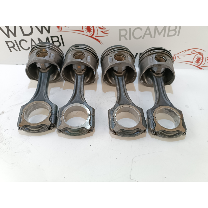 KIT 4 PISTONI PISTONE + BIELLA MERCEDES CLASSE C W204 220 CDI 170CV (2007\2011) 646811