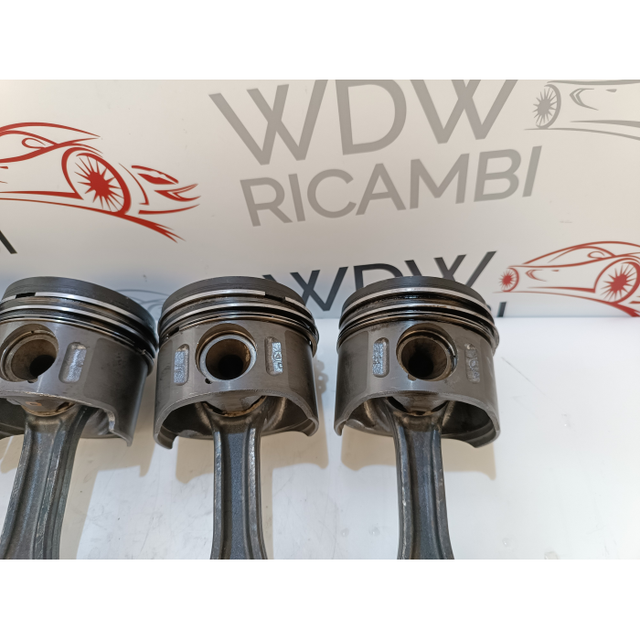 KIT 4 PISTONI PISTONE + BIELLA MERCEDES CLASSE C W204 220 CDI 170CV (2007\2011) 646811