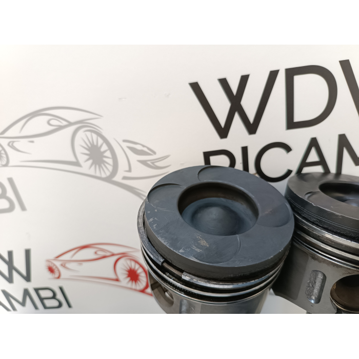 KIT 4 PISTONI PISTONE + BIELLA MERCEDES CLASSE C W204 220 CDI 170CV (2007\2011) 646811