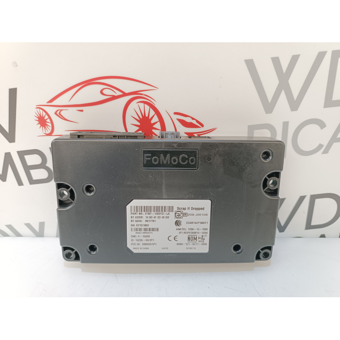 E1BT-14D212-LA CENTRALINA MODULO BLUETOOTH FORD ECOSPORT 2° 1.0 (2012\2016)