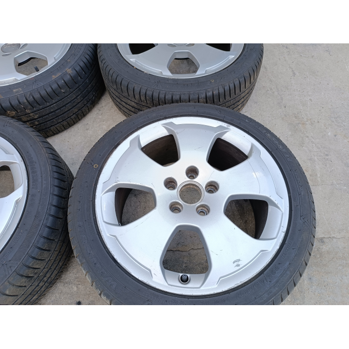 8P0601025C 4 CERCHI IN LEGA DA 17 CON GOMMA AUDI A3 8P 2.0 TDI 2003\2007 7.5JX17H2 ET56