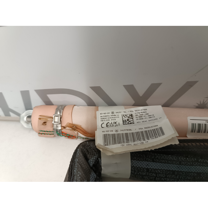 9828187980 TENDINA AIRBAG DESTRA LATO DESTRO PEUGEOT 5008 DAL 2020 AL 2023