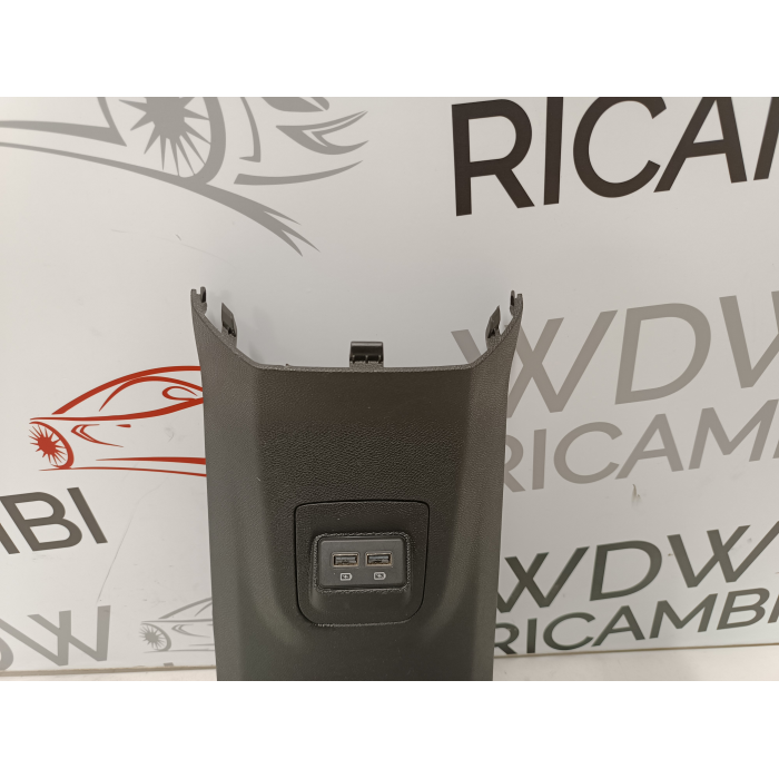 9809990277 MODANATURA RIVESTIMENTO PRESA PORTA USB POSTERIORE PEUGEOT 5008 2020-2023