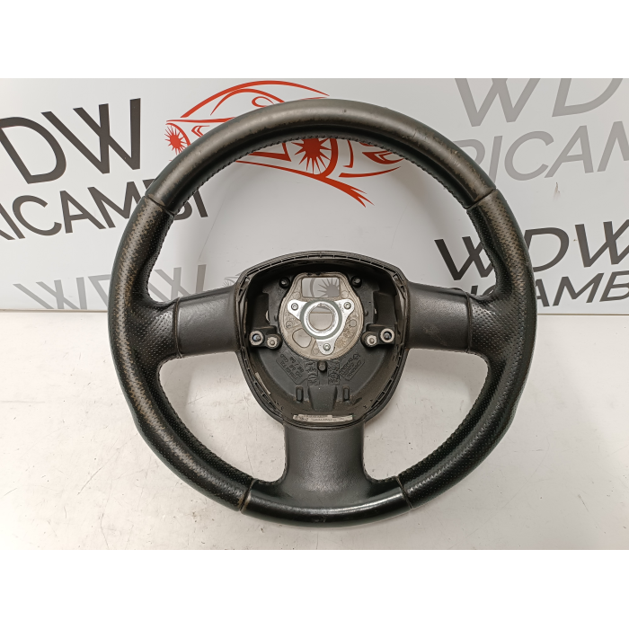 8P0419091CK STERZO VOLANTE IN PELLE USATO AUDI A3 8P 2.0 TDI 2003 \ 2007
