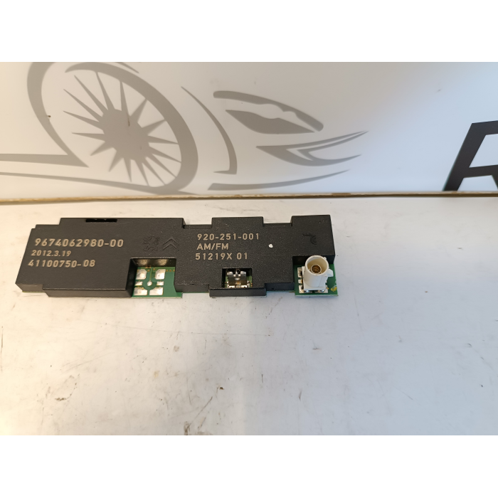 9674062980 CENTRALINA ANTENNA RADIO AMPLIFICATORE CITROEN DS5 2.0 HDI (2011\2015)
