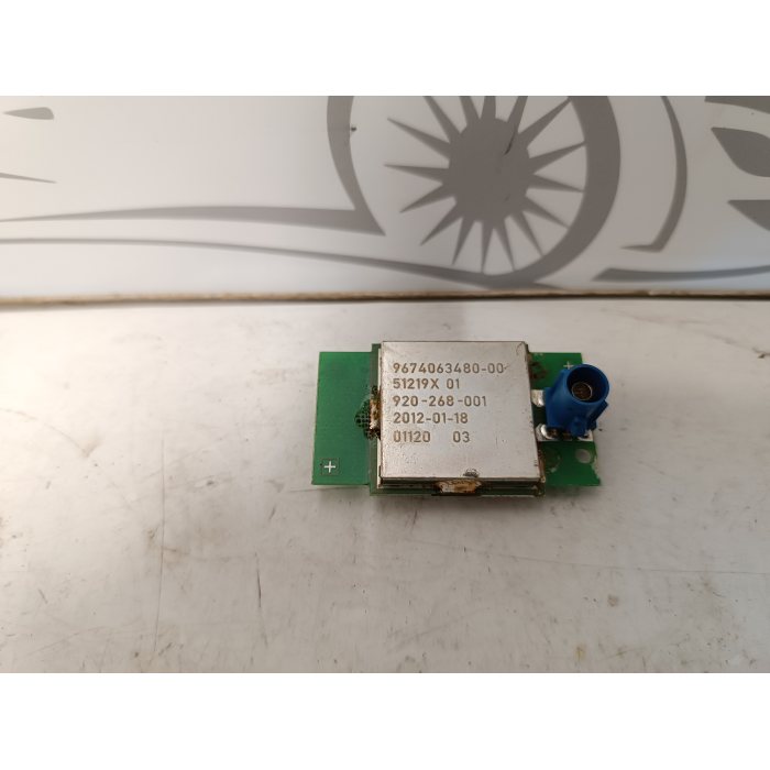 9674063480 AMPLIFICATORE ANTENNA CENTRALINA MODULO CITROEN DS5 2.0 HDI (2011\2015)