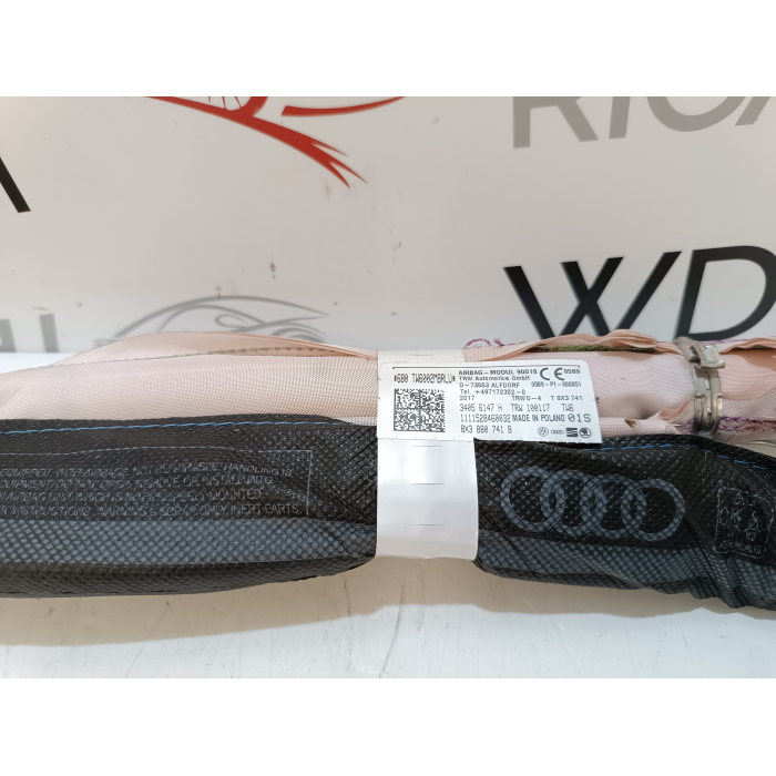 8X3880741B AIRBAG TENDA TENDINA TETTO SINISTRO AUDI A1 1.4 TDI S LINE (2015\2018) 34056147H