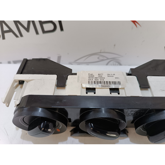 8XA820045 CENTRALINA GRUPPO COMANDI CLIMA A\C AUDI A1 1.4 TDI S LINE (2015\2018) 