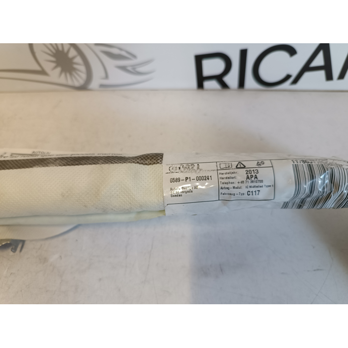 622671501B A1178601102 AIRBAG TENDINA SINISTRA SX MERCEDES CLA W117 2013 - 2019 C117 