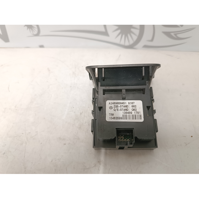 A2469050451 PULSANTE FRENO STAZIONAMENTO MERCEDES CLASSE A W176 - CLA W117 - GLA 