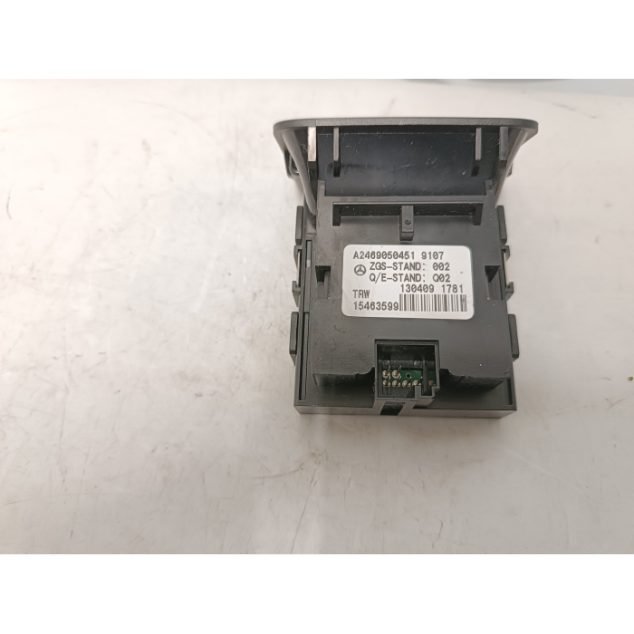 A2469050451 PULSANTE FRENO STAZIONAMENTO MERCEDES CLASSE A W176 - CLA W117 - GLA 