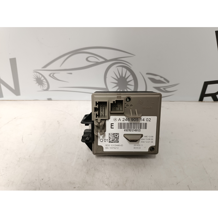 A2469051402 BLOCCHETTO ACCENSIONE SENZA CHIAVE MERCEDES CLASSE A W176 - CLA W117 (2012\2015)