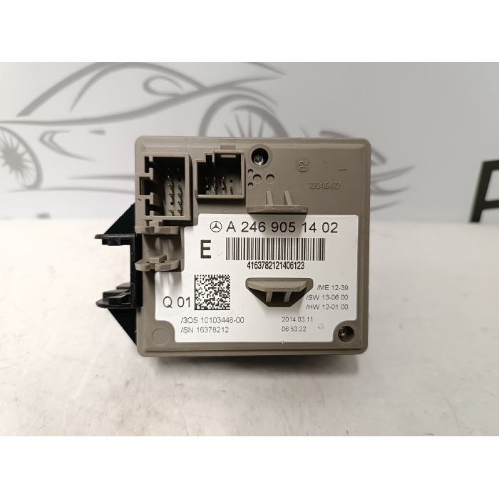 A2469051402 BLOCCHETTO ACCENSIONE SENZA CHIAVE MERCEDES CLASSE A W176 - CLA W117 (2012\2015)