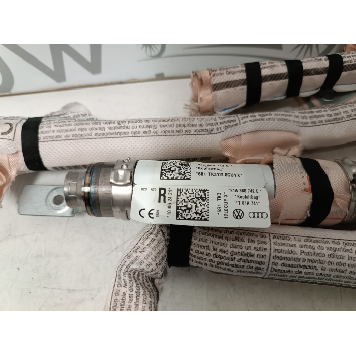 81A880742E AIRBAG TENDINA ANTERIORE DESTRA DESTRO DX AUDI Q2 2021 - 2025 