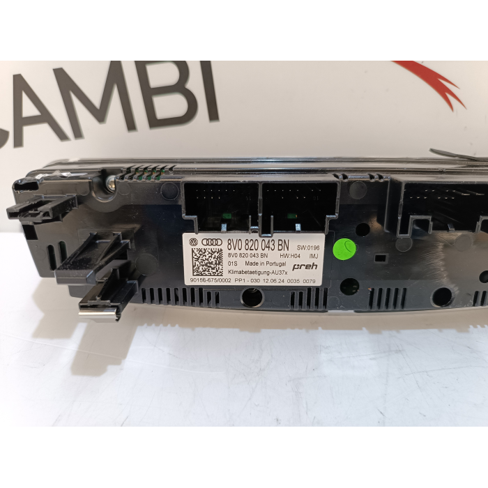 8V0820043BN CENTRALINA GRUPPO COMANDI CLIMA A\C AUDI Q2 RESTYLING 2021-2025 