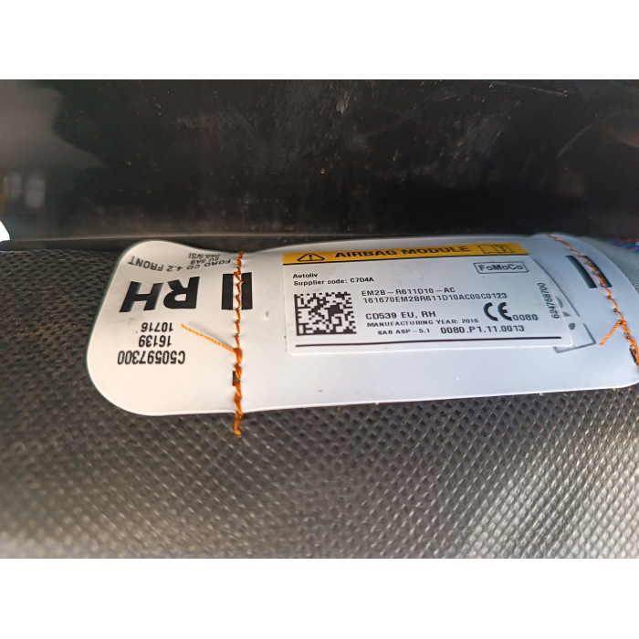 EM2B-R611D10-AC AIRBAG SEDILE ANTERIORE DESTRO FORD S-MAX 2.0 TDCI (2015\2019)
