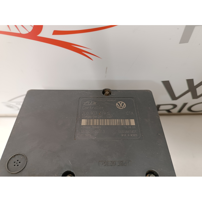 7L0907379G - 7L0614111H POMPA ABS VW TOUAREG 3.0 TDI V6 (2002\2007) 100204-02634 - 100208-05082 - 00008654D1 