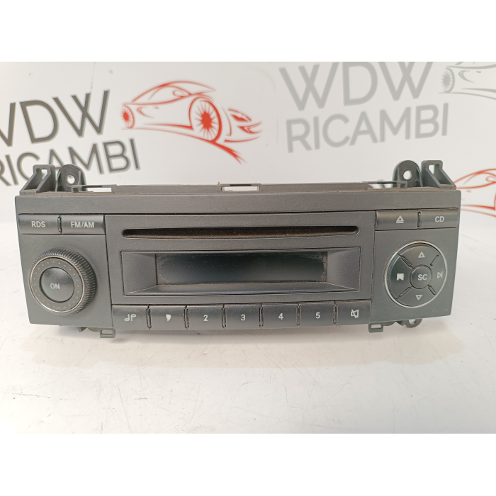 A1698200786 RADIO AUTORADIO LETTORE CD MERCEDES CLASSE A (W169) A 180 (2004\2012) 
