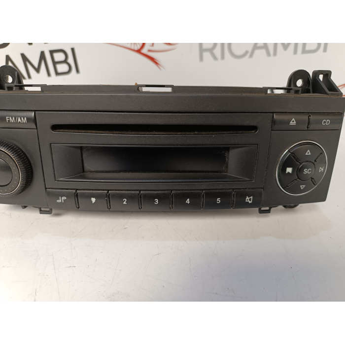 A1698200786 RADIO AUTORADIO LETTORE CD MERCEDES CLASSE A (W169) A 180 (2004\2012) 