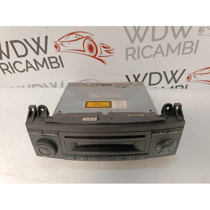 A1698200786 RADIO AUTORADIO LETTORE CD MERCEDES CLASSE A (W169) A 180 (2004\2012) 