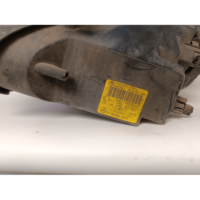 A1698200261 FARO PROIETTORE ANTERIORE DESTRO MERCEDES CLASSE A (W169) 2004\2012 0301197202