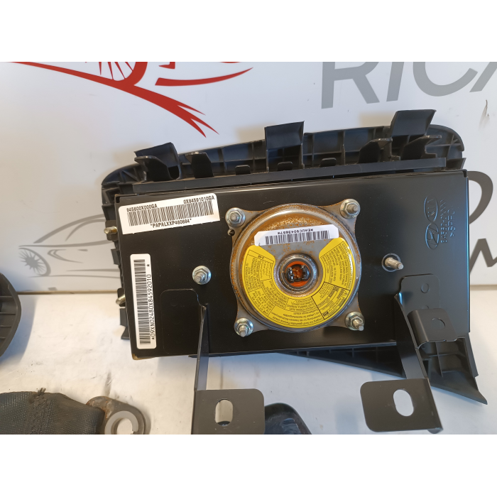 569000X000 KIT AIRBAG STERZO CINTURE COMPLETO HYUNDAI I10 1.1 (2007\2010) 84560-0XXXX