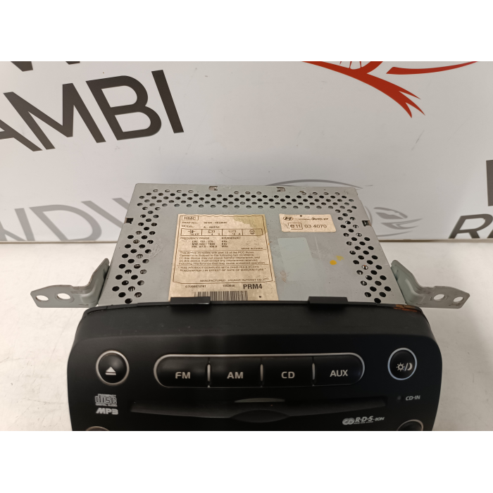 96100-0X2304X STEREO AUTORADIO RADIO ORIGINALE HYUNDAI I10 1.1 (2007\2010)