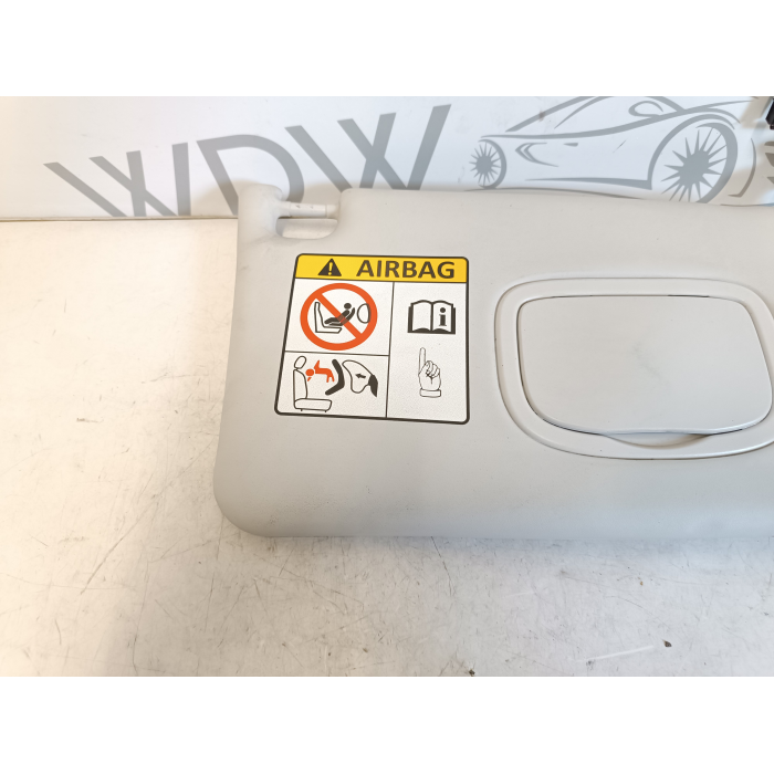 ALETTA PARASOLE ANTERIORE DESTRA LATO DESTRO JEEP RENEGADE GRIGIA 