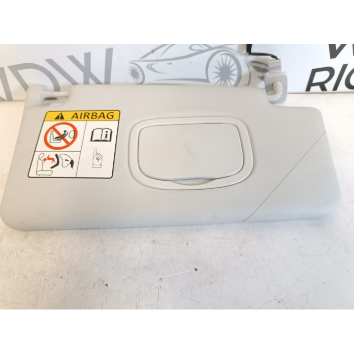 ALETTA PARASOLE ANTERIORE DESTRA LATO DESTRO JEEP RENEGADE GRIGIA 